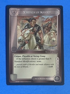 Middle Earth CCG 1995 - VARIAGS OF KHAND -  BLACK BORDER  - NON PLAYED - Picture 1 of 2