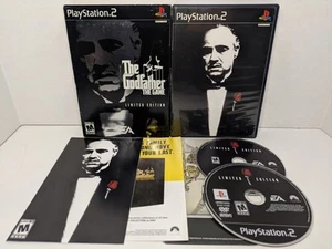 Godfather: The Game -- Limited Edition (PlayStation 2, 2006) CIB mit Schuber - Bild 1 von 13