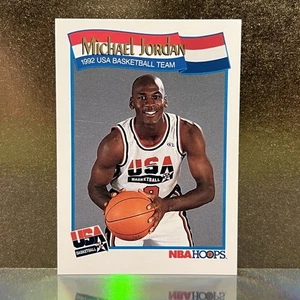 1991-92 NBA Hoops • Michael Jordan #579 USA Basketball Team • Excellent - Picture 1 of 2