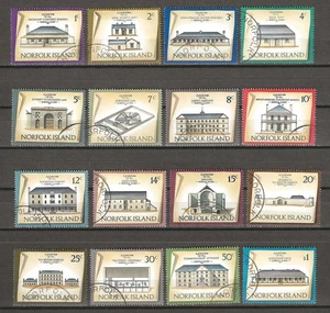 NORFOLK ISLAND 1973/75 SG 133/148 USADO - Imagen 1 de 1
