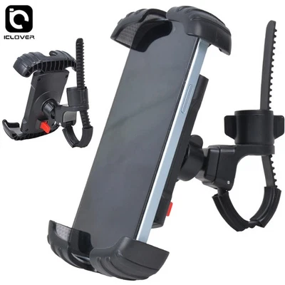 360° Rotatable Bike Phone Holder Bicycle Motorcycle GPS Mount for iPhone Samsung - Image 1 of 4