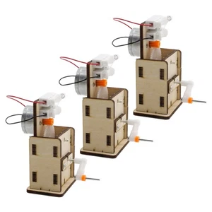  3 Pcs Hand Generator Teaching Aids Manual Power Rotor Children's Cranke - Picture 1 of 12