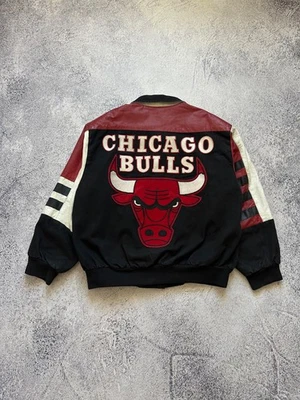 Vintage Rare 1993 Jeff Hamilton Chicago Bull Big Logo Jacket Mens Size XL - Image 1 of 4