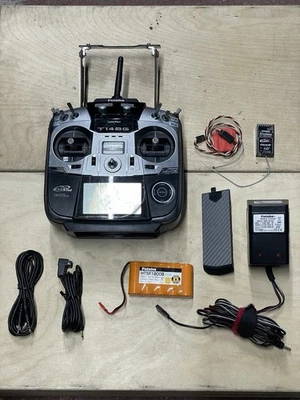 Futaba T14SG 2.4GHz Transmitter With 2kw Signal Booster - Image 1 of 4