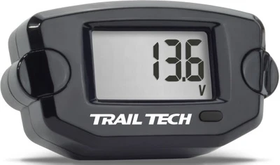 Medidor de voltaje Trail Tech - negro motocicleta ATV/UTV bicicleta de calle moto de tierra Foto 1 de 3