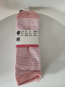 Damen Sneaker Socken Gr. 39-42 Rosa / Weiß 4 Paar 71% Baumwolle OVP - Bild 1 von 2