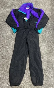 Columbia Ski Suit One Piece Snowsuit Bib Jumpsuit Retro Vtg 1980s Mens M - Picture 1 of 9