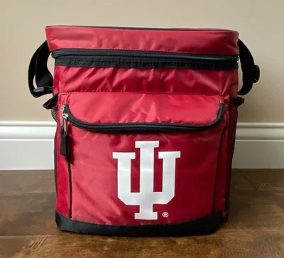 De colección Indiana University Hoosiers IU enfriador aislado puerta trasera camping Foto 1 de 4