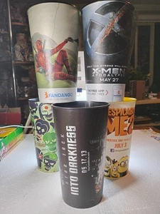 5 MOVIE PROMO Cups Despicable Me 2 Deadpool Suicide Squad XMen Star Trek Lot - Bild 1 von 7