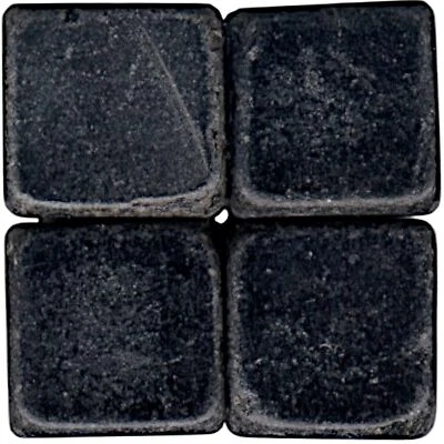 MOSAIK-SHOP.COM - MOSAIKSTEINE Mosaiksteine 8mm Marmor Nero Ma. 15x15x8