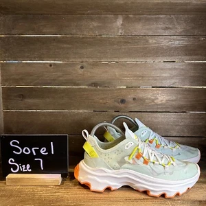 Nuevas Tenis Para Mujer Sorel Verde Cinético Breakthru Tech Con Cordones Verde Menta Talla 7 - Imagen 1 de 6