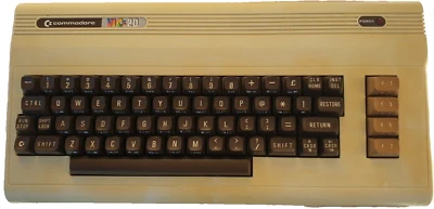 Commodore VIC20 "FUNZIONANTE" con label colorata RARA, no C64 C128 C16 o AMIGA - Immagine 1 di 4