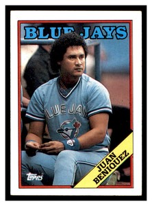 1988 Topps #541 JUAN BENIQUEZ Toronto Blue Jays