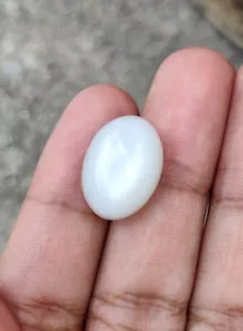 ¡PIEDRA LUNAR BLANCA MUY ATRACTIVA Y HERMOSA 16,72 quilates!¡!¡! - Imagen 1 de 4