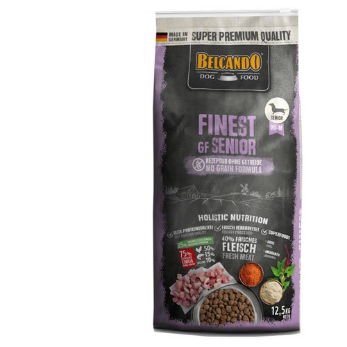 BELCANDO Finest GF Senior Trockenfutter für Hunde - 2x12,5kg