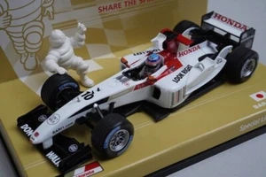 1:43 MINICHAMPS MICHELIN BAR HONDA 006 #10 Takuma Sato model car - Picture 1 of 6