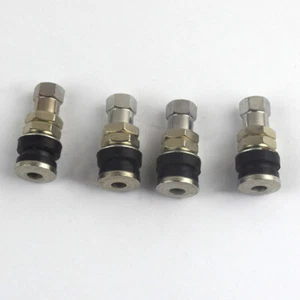 4pcs TR161 Straight Tubeless Tyre Valve Stems for ATV, Scooter and Motorc*DB - Picture 1 of 6