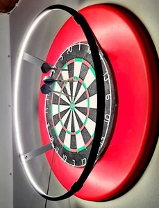 Dartring Dart Beleuchtung 360° Rundum LED Bausatz für Winmau Steeldart - Bild 1 von 12