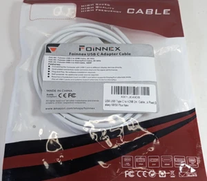 USB-C To 4k HDMI Adapter Cable 6.5 ft FOINNEX (VERY GOOD CONDITION) - Picture 1 of 10