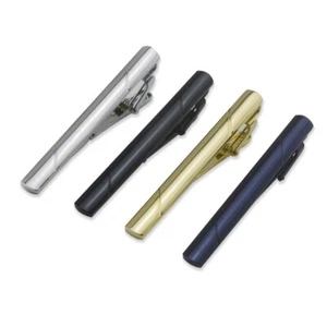 Fashion Necktie Clamp Pin Simple Mens Luxury 60x6mm Tie Bar Clasp Clip - Picture 1 of 5