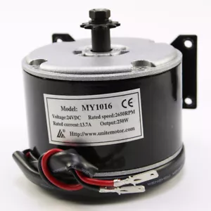 24V DC Electric Motor Generator 250W 2750RPM for Wind Turbine E Scooter Drive - Picture 1 of 9