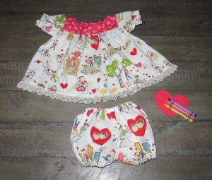 Handgefertigte Puppenkleidung für 20"" - 22"" Kohl Patch Puppen - ""Best Friends"" Kleid - Bild 1 von 5