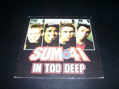 Sum 41 - In Too Deep * CD SINGLE Punk Rock Metal 2001 Europe * - Bild 1 von 2