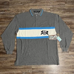 Polo vintage 1999 Stone Cold Steve Austin a maniche lunghe taglia XL nuovissima - Foto 1 di 10