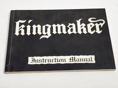 Kingsmaker Commodore Amiga InStruction Manual Only - Image 1 of 3