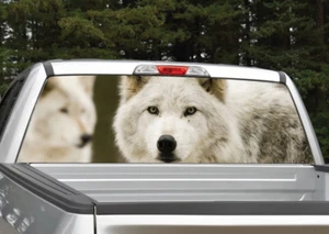 Wolf Wolves Rear Window Decal Graphic for Truck SUV Van - Picture 1 of 3
