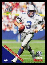1994 Classic NFL Draft Rick Mirer #98  Football  Seattle Seahawks  FLB