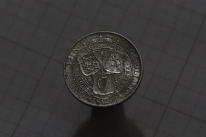 🧠🇬🇧 UK GB FLORIN 1894 VICTORIA DIE 1B SCARCE SHARP DETAILS B67 #K2102 - Picture 1 of 4