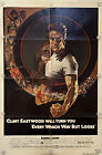 Affiche originale d'une feuille de film EVERY WHICH WAY BUT LOOSE 1978 - CLINT EASTWOOD