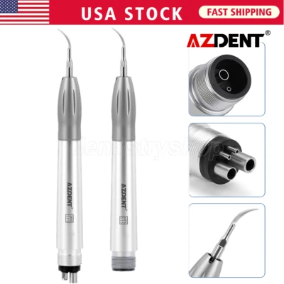 AZDENT Dental Ultrasonic Air Perio Scaler Handpiece Hygienist 2/4Holes - Image 1 of 4