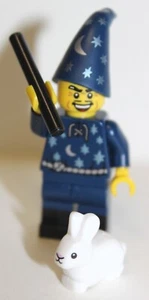 Lego® Figur Zauberer mit Hase Minifig Animal Rabbit - Picture 1 of 1