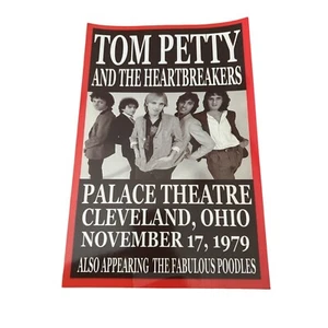 1979 Replica Tom Petty Concert Poster 11.5X8 Full Color Cleveland Ohio - Picture 1 of 2