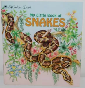 My Little Book of Snakes by Golden Book (1997) VERY GOOD - Foto 1 di 1