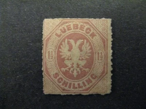 Germany-Lubeck 14 Unused No Gum p2412.8214 - Picture 1 of 1