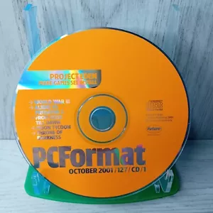 PC FORMAT DEMO 127 OCT 2001 DISC 1 PC CD ROM - RARE RETRO SOFTWARE - Picture 1 of 3