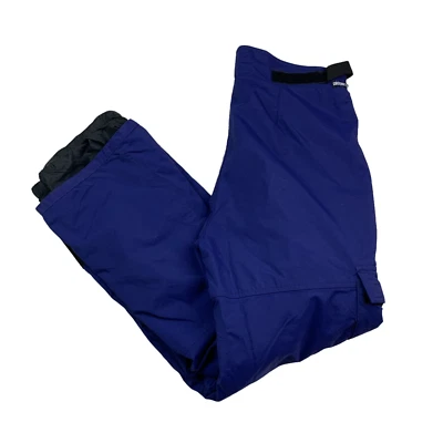 Obermeyer Men's 100% Polyester Insulated Snow Ski Pants Blue • Large - Image 1 of 4
