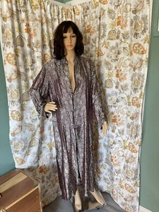 100% silk robe/dress Size M-L - Foto 1 di 9