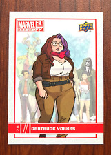 2021-22 Upper Deck Marvel Annual GERTRUDE YORKES Trading Card #28