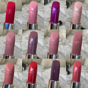 Nuevo lápiz labial Dior Rouge Dior tamaño completo 3,5 g/0,12 oz ~ Elige tu color - Imagen 1 de 59