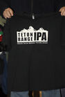 T-Shirt Teton Range IPA Teton Brewing Victor Idaho 2xl super sauber schwarz Micro