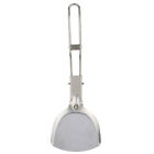 Outdoor Camping Stainless Steel Shovels Foldable Picnic Cooking Spatula AU K6B4
