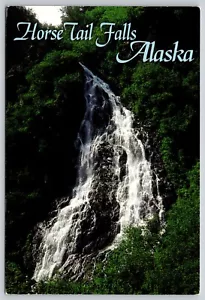 Cartolina Cascate Coda di Cavallo Valdez Alaska Cascata Equiseto - Jack Anderson - Foto 1 di 2