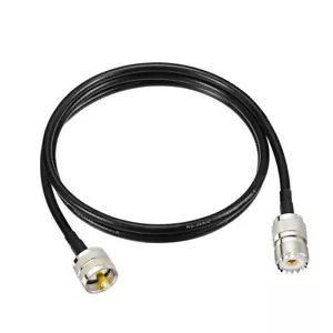 Cavo adattatore antenna UHF PL259 maschio a SO239 femmina 1m per radio VHF marina AIS - Foto 1 di 6