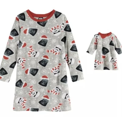 STAR WARS Nightgown Pajamas 18” Doll Set DARTH VADER Stormtroopers PJ’s SIZE: 6 - Image 1 of 4