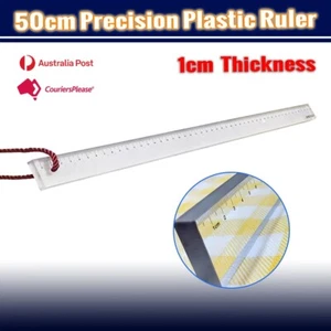50CM Plastic Ruler Scale Explosion-proof PC Precision Measuring Tool - Picture 1 of 12