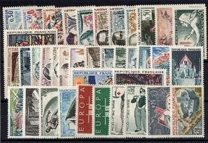 FRANCE ANNEE COMPLETE 1963 DE 38 TIMBRES NEUF** N° 1368 à 1403 Cote 34,00€ - Imagen 1 de 1
